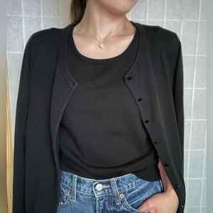 Talbots Pima Cotton Sweater Tank Set